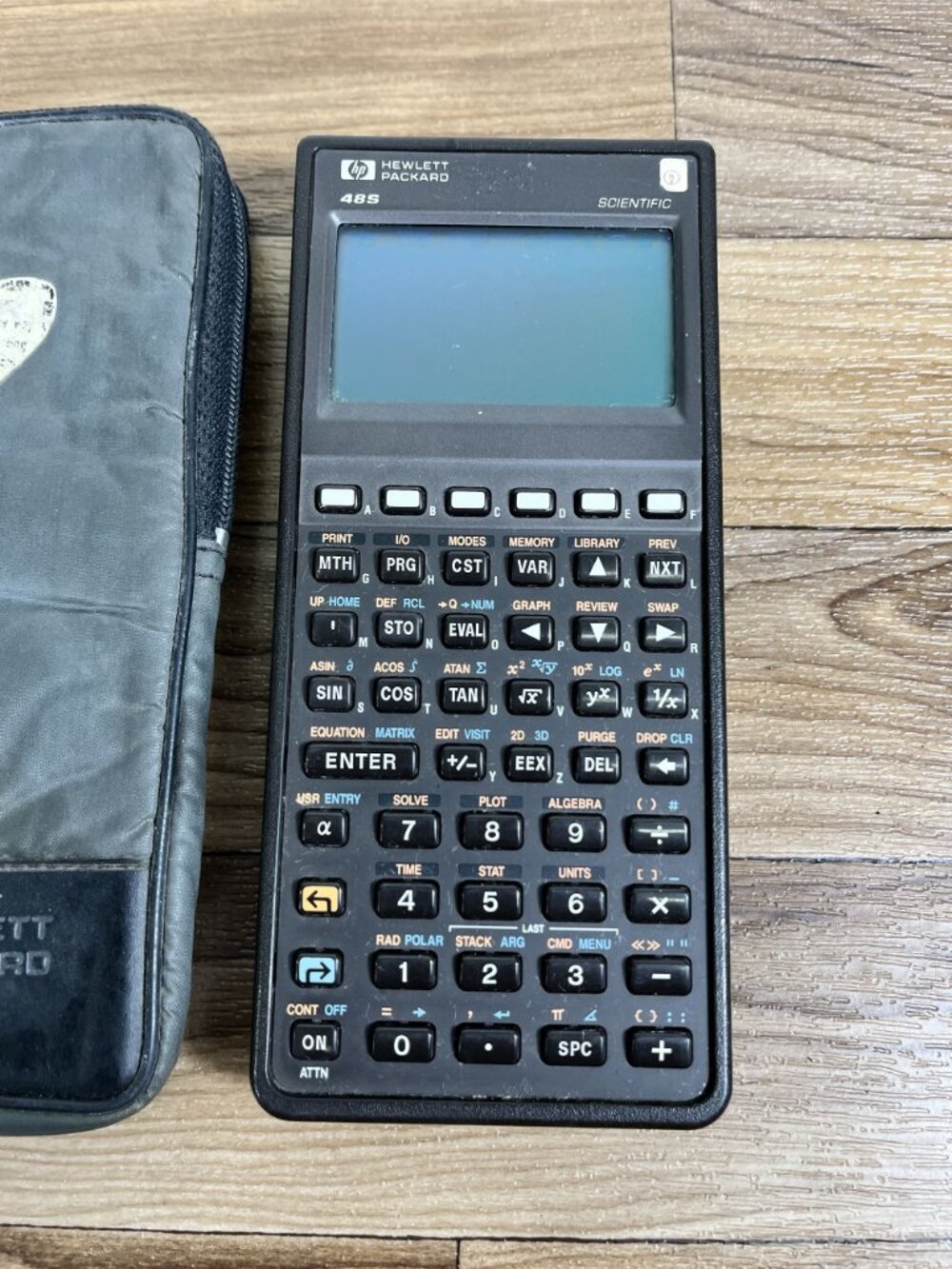 Hp 48S Scientific Calculator With Case For Parts - Picture 4 of 10